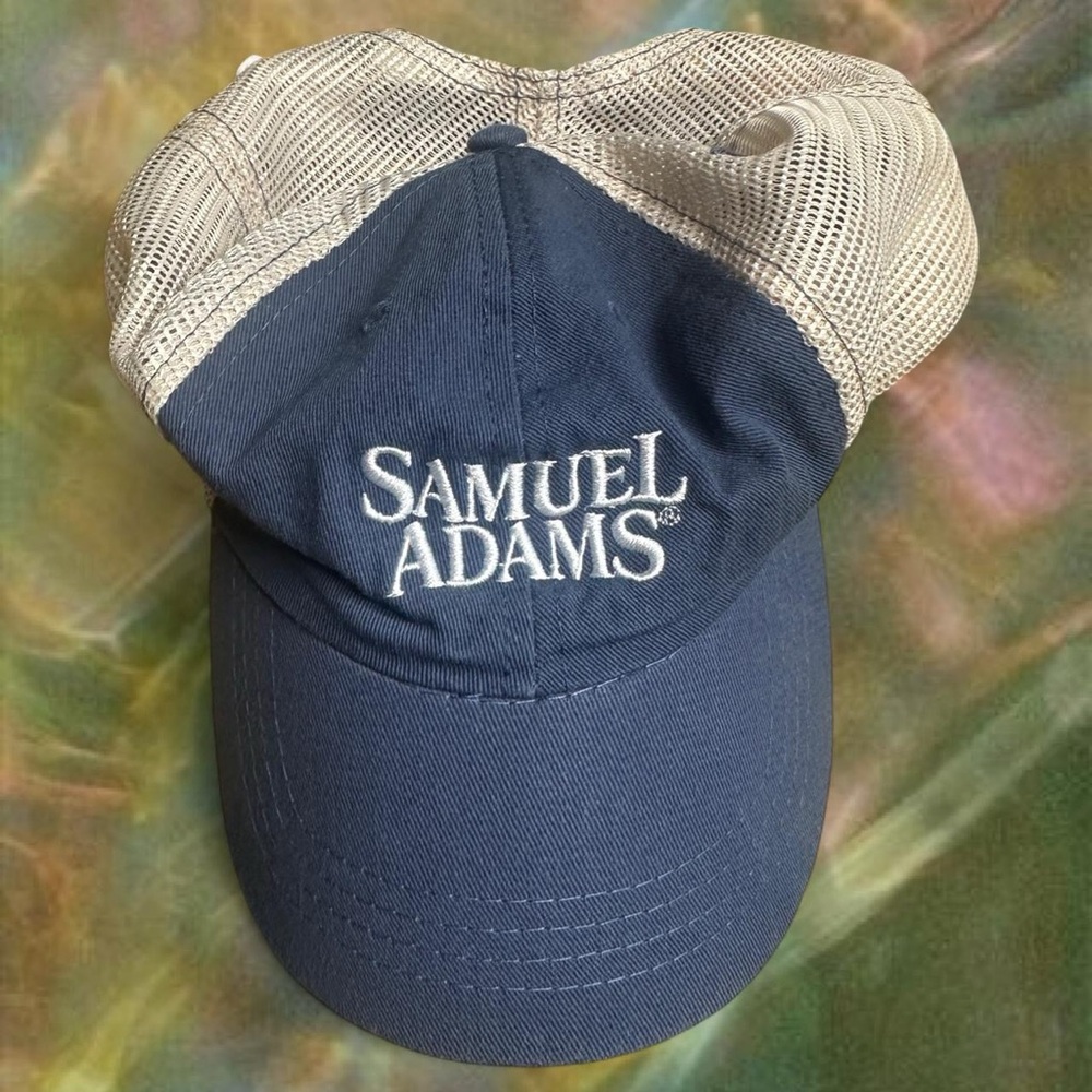 Samuel Adams Blue Mesh Cap